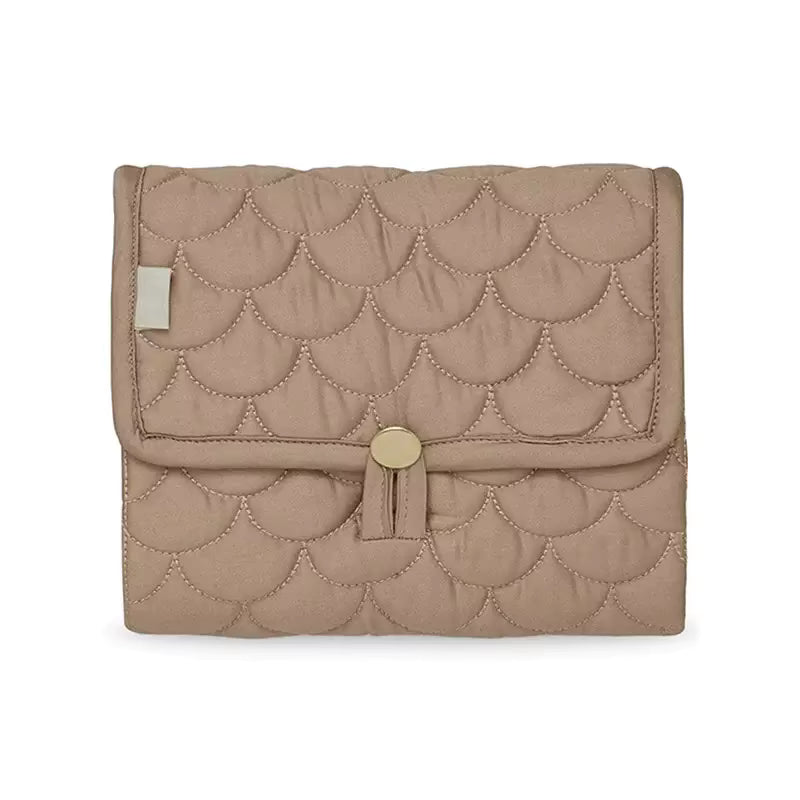 Organic Cotton Waterproof Changing Mat (Brown)