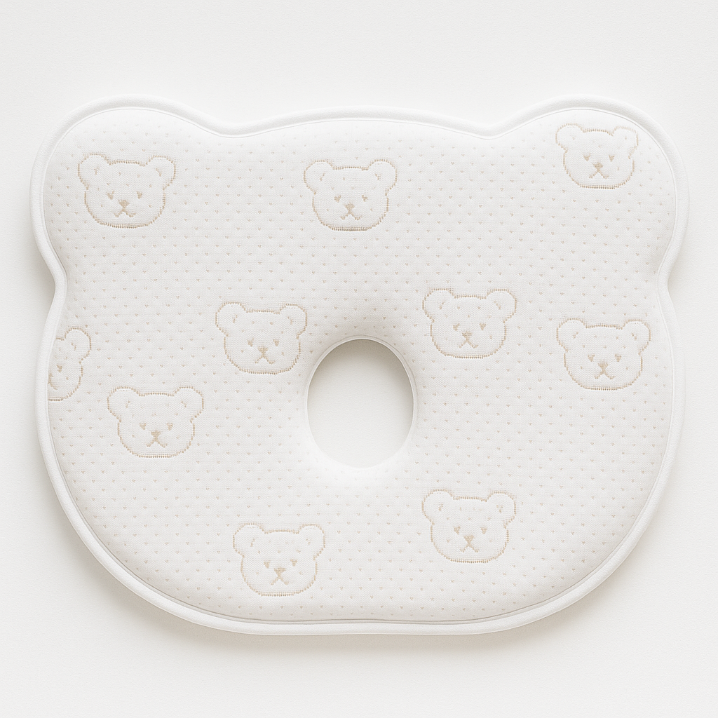 Bear-Shaped Baby Pillow (Bears)