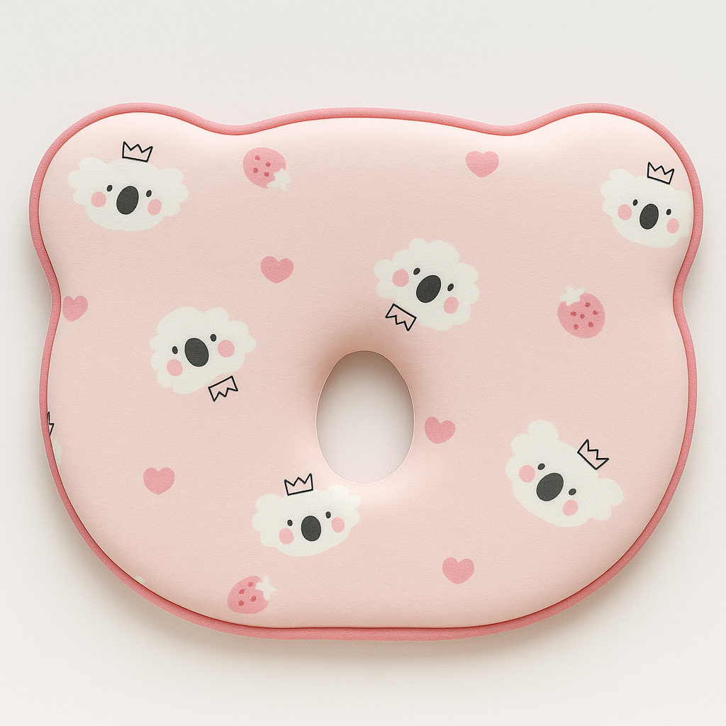 Bear-Shaped Baby Pillow (Koala)
