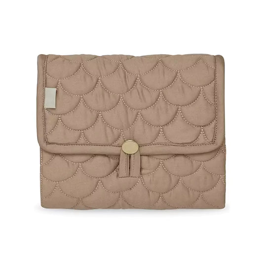 Organic Cotton Waterproof Changing Mat (Brown)